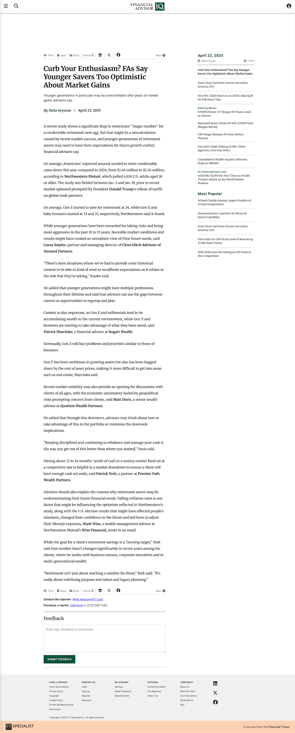 FINANCIAL ADVISOR IQ 22APR25 article min