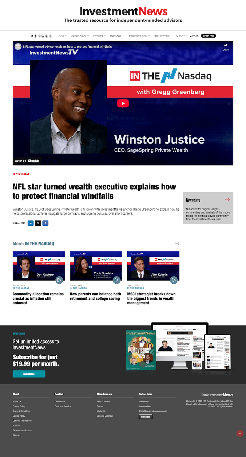 INVESTMENT NEWS 4JUN25 ARTICLE min