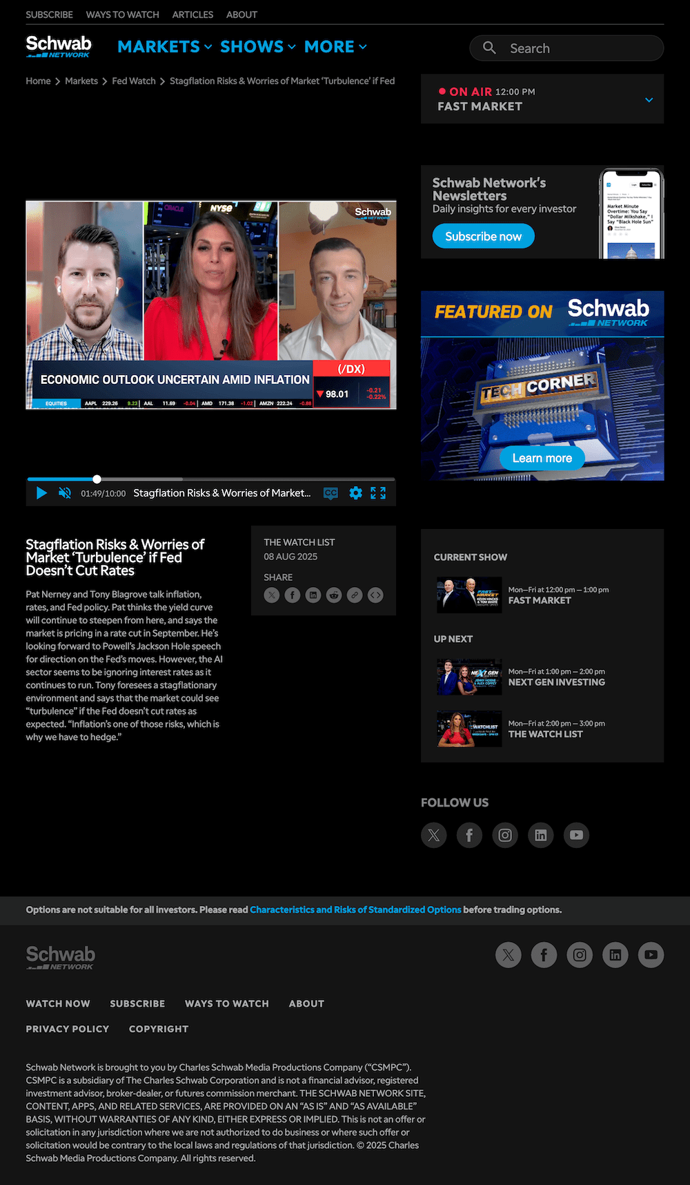 SCHWAB NETWORK 8AUG25 ARTICLE min