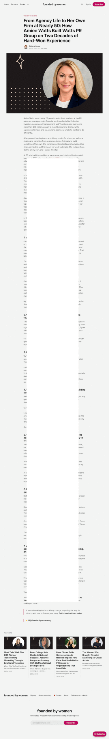 FOUNDED BY WOMEN 10OCT25 ARTICLE min