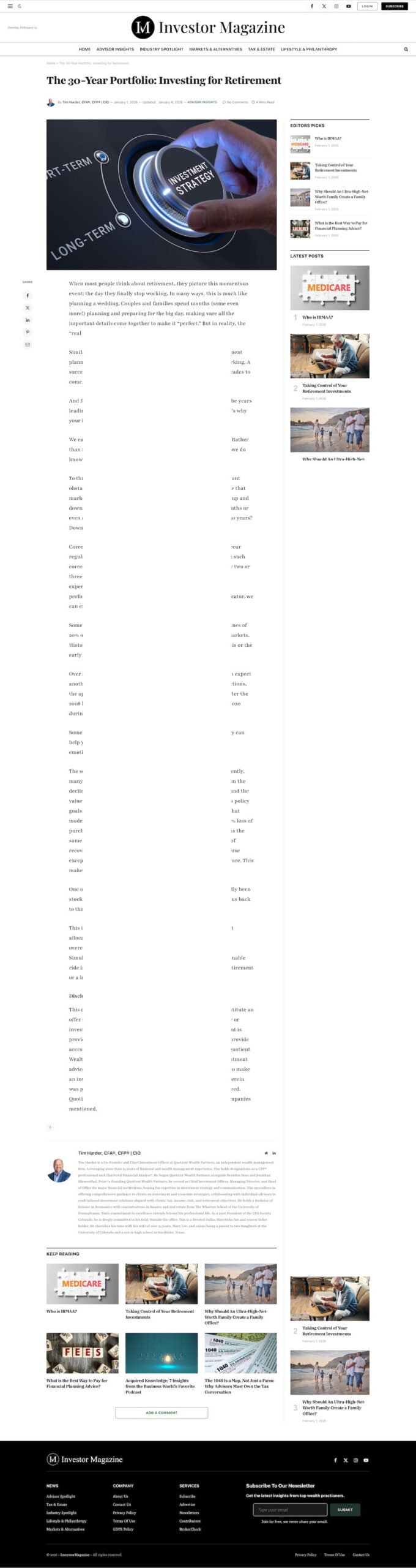 INVESTOR MAGAZINE 1JAN26 3 ARTICLE