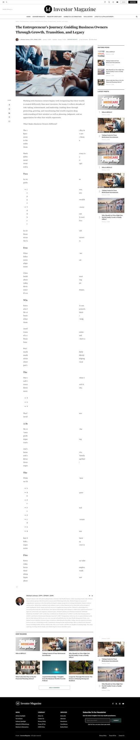 INVESTOR MAGAZINE 1JAN26 5 ARTICLE