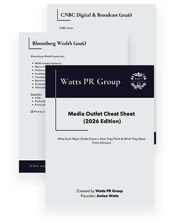 media outlet cheat sheet